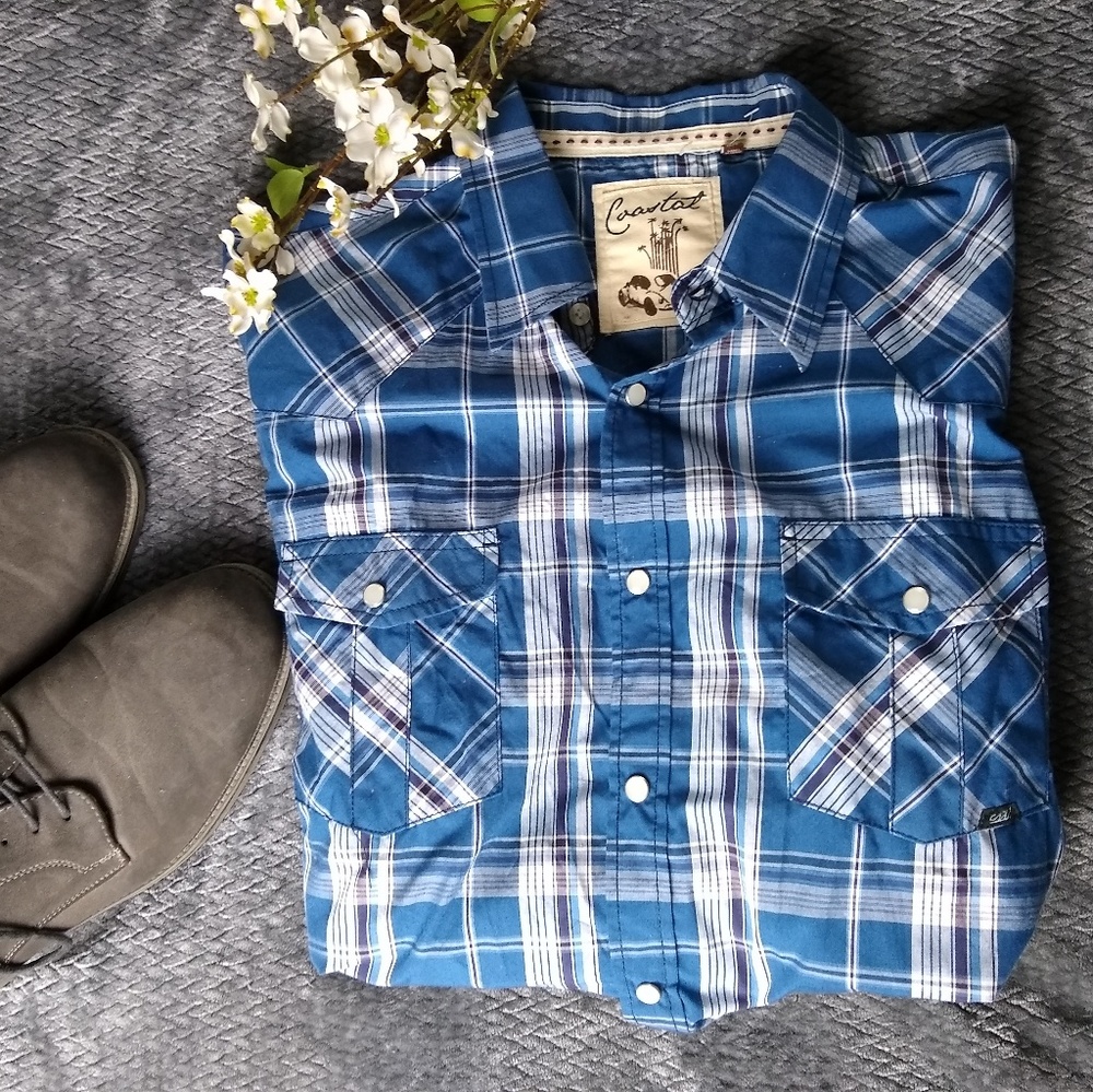 Men's button-down shirt